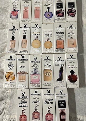 Kadın-Erkek 45ml Tester Parfüm Çeşitleri - Görsel 3