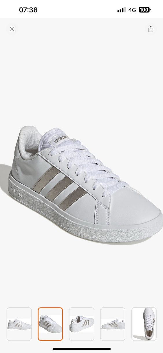 Adidas Kadın Beyaz Spor Ayakkabı - Görsel 2