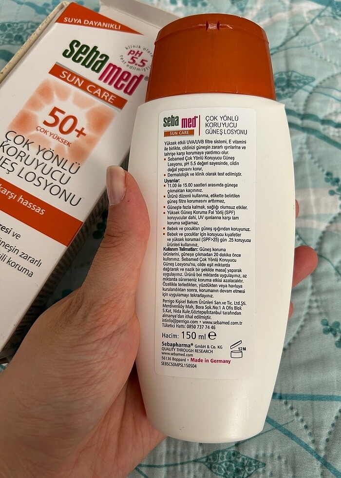 Sebamed güneş kremi - Görsel 3