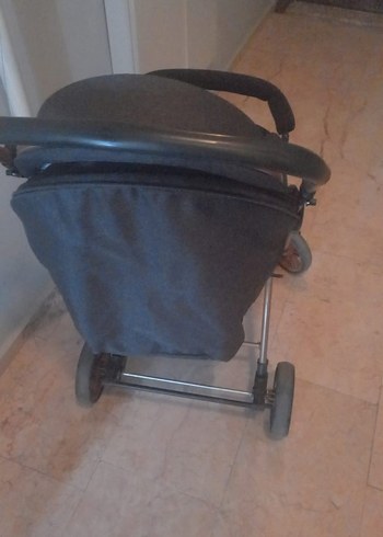 15-36 kg Beden kahverengi Renk Kahverengi ve Gri Bebek Arabası