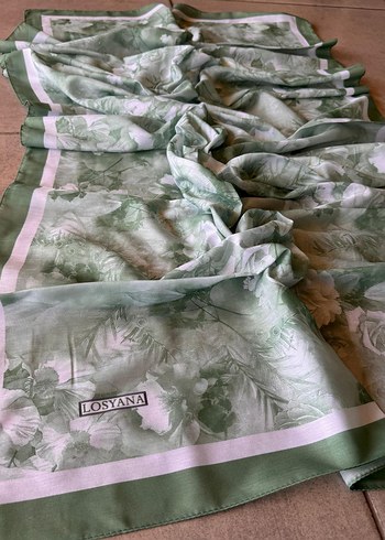 Diğer Cotton Voile Digital Shawl Pamuklu Kadın Şal