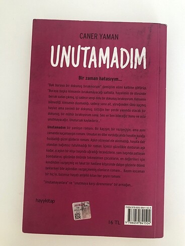  unutamadım