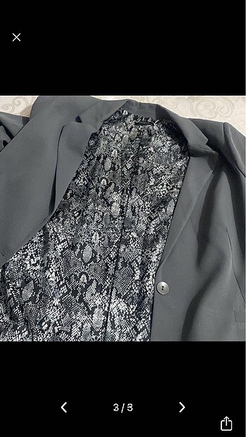 44 Beden Blazer ceket