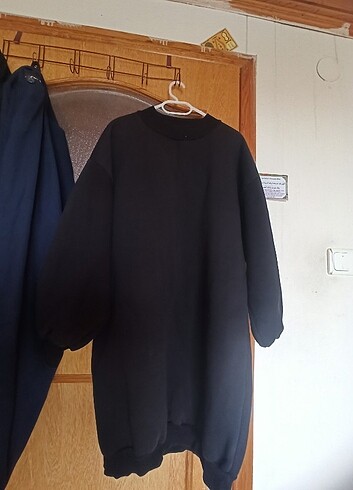 Balon kollu kışlık tunik  - Görsel 2