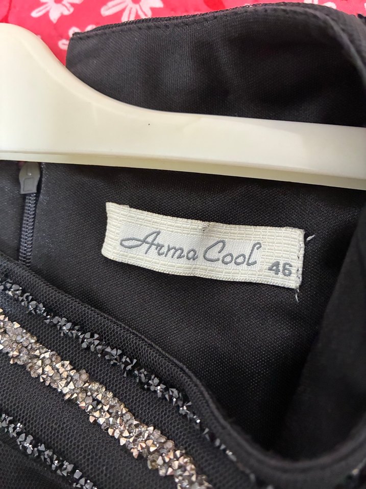 İşlemeli tesettür abiye - Görsel 4