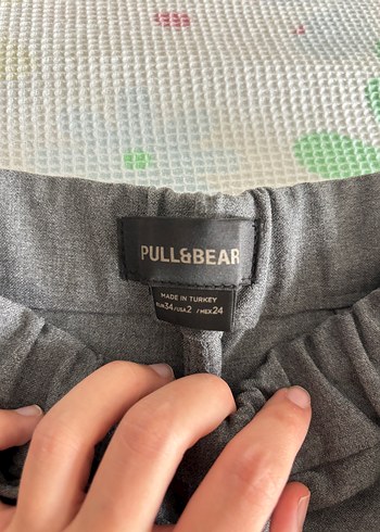 Pull and Bear Pull Bear Gri Melanj Rahat Pantolon
