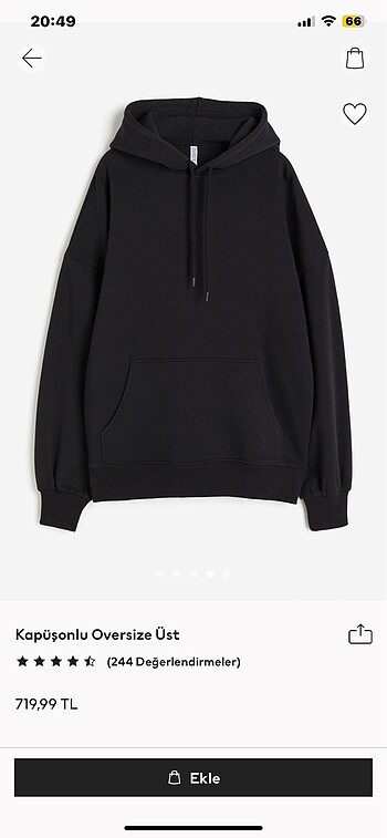 hm sweatshirt