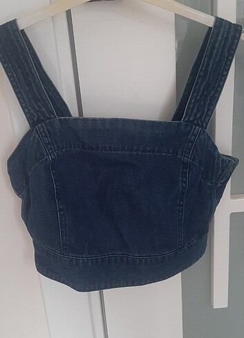 s Beden lacivert Renk Denim büstiyer