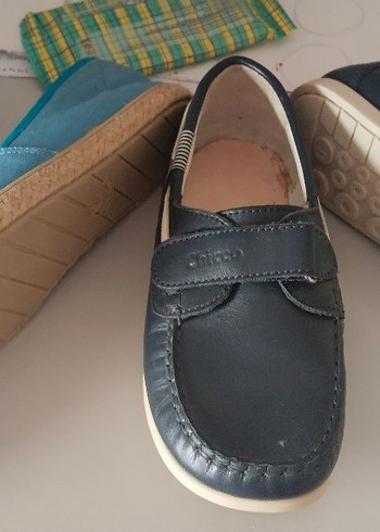 Gri Velcro Detaylı Erkek Çocuk Loafer - Görsel 3