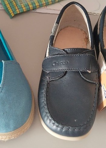 Gri Velcro Detaylı Erkek Çocuk Loafer - Görsel 2