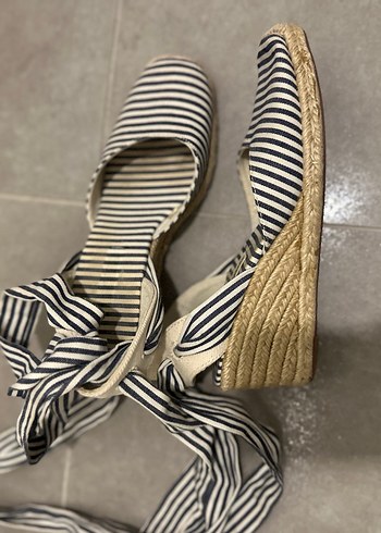 Zara Topuklu Espadril - Görsel 4