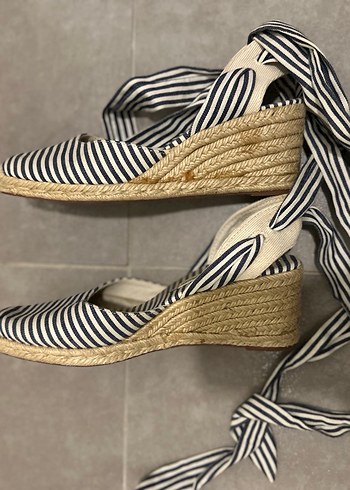 Zara Topuklu Espadril - Görsel 2