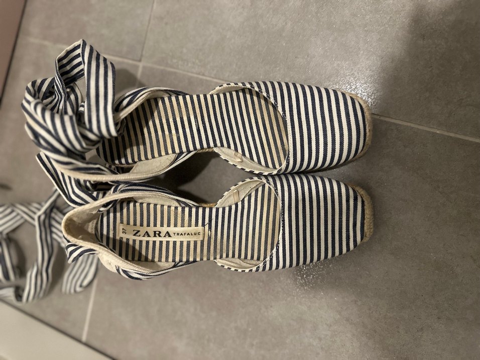 Zara Topuklu Espadril - Görsel 5