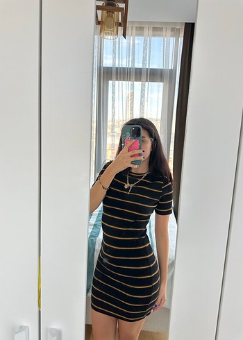 Zara Mini Elbise - Görsel 2