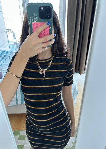 Zara Mini Elbise - Görsel 5