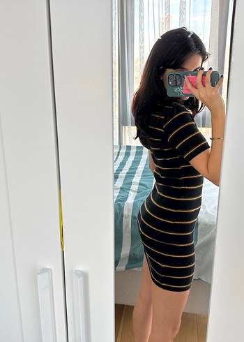 Zara Mini Elbise - Görsel 3