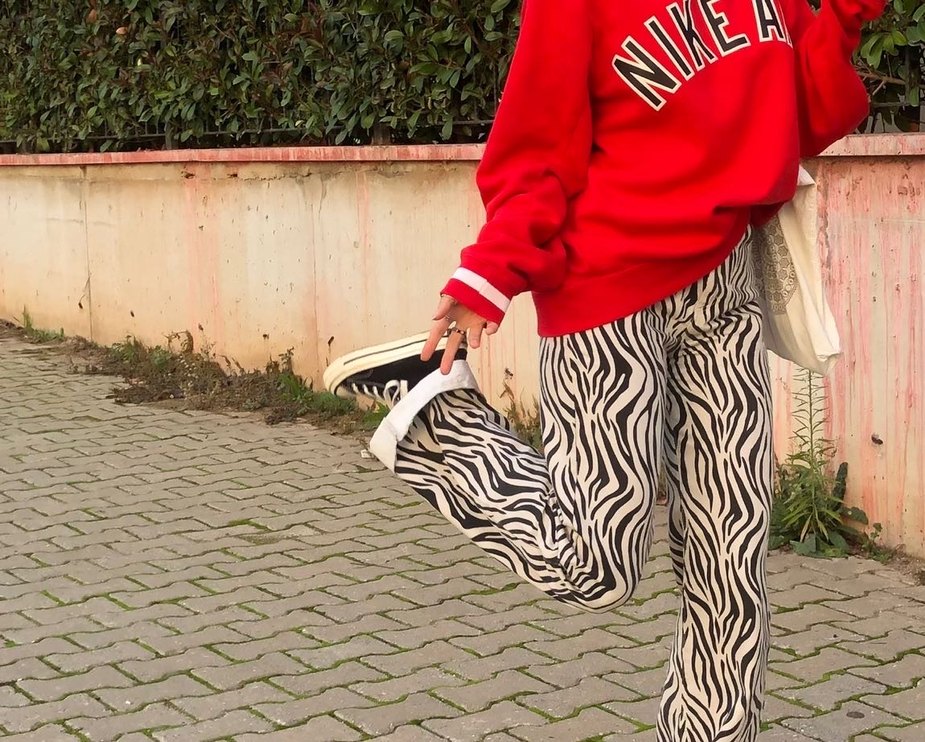 Pull&Bear Zebra Pantolon - Görsel 2