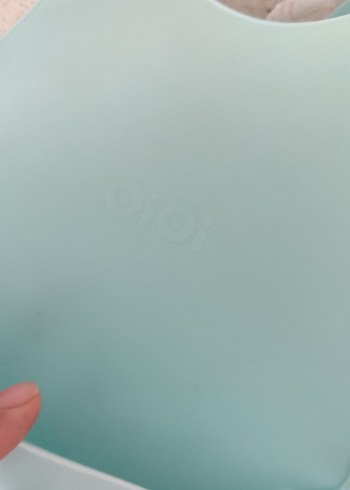 Pastel Mavi Bebek Mama Önlüğü - Görsel 3