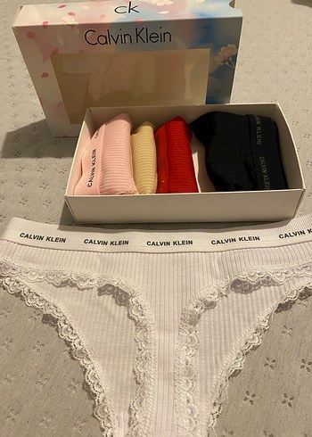 Calvin Klein Kadın Mini Külot Seti - 5'li Renkli