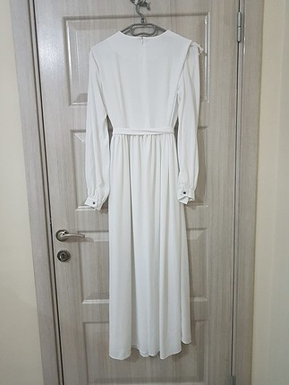 40 Beden beyaz Renk beyaz elbise