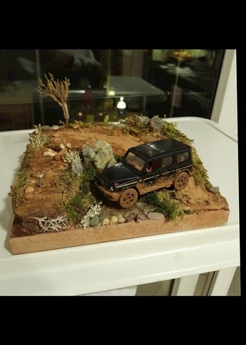 Off-Road zorlu parkur maket stand - Görsel 2