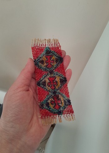 minyatür jüt kilim /halı/ diorama - Görsel 6