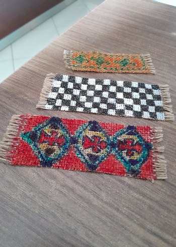 minyatür jüt kilim /halı/ diorama - Görsel 5