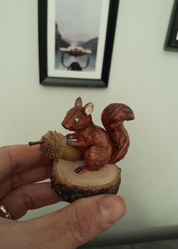 minyatür dağ kulübesi seti diorama - Görsel 7