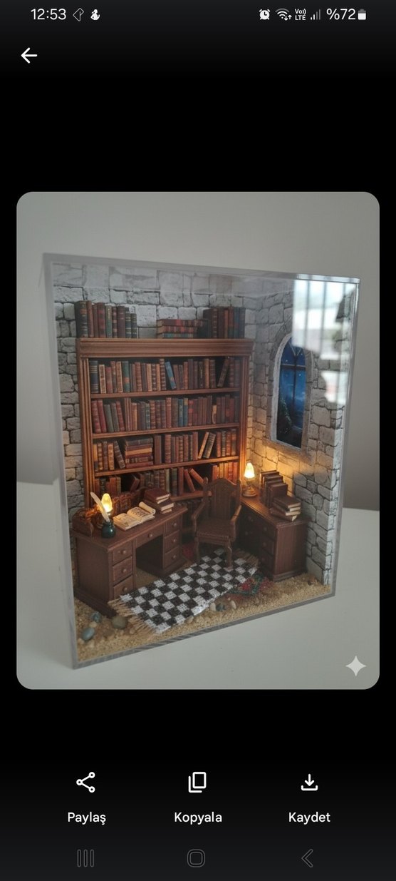 minyatür jüt kilim - Görsel 2