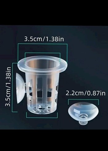 akvaryum Bitki saksısı tankı - Görsel 3