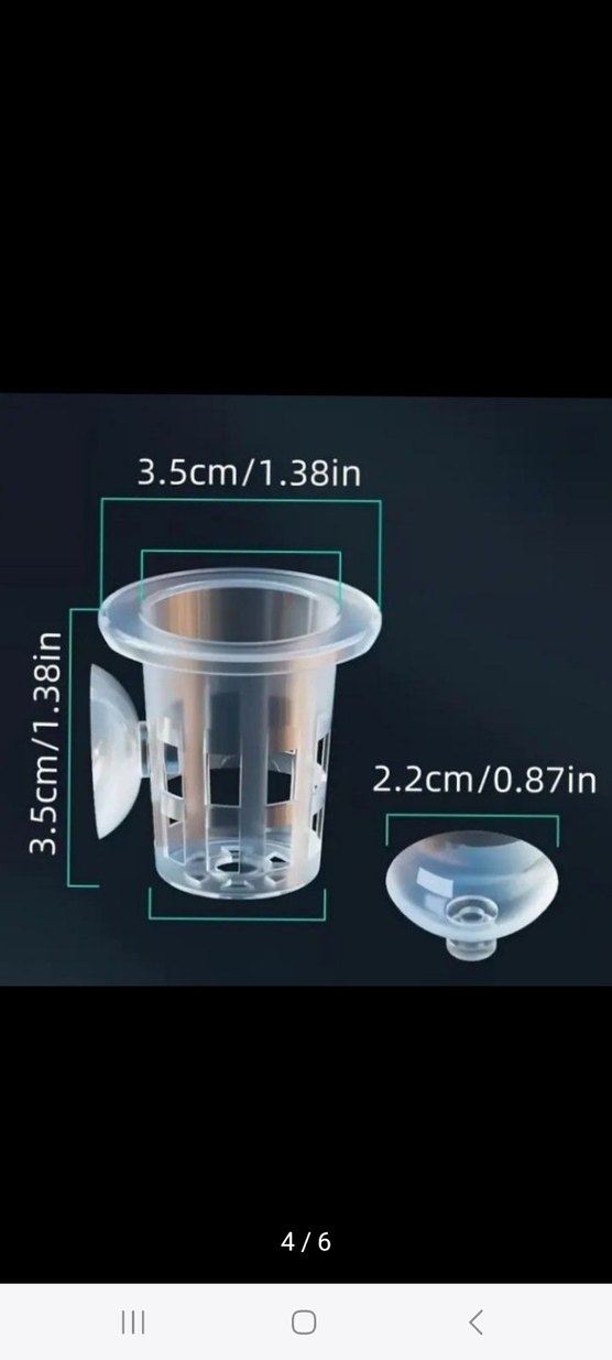 akvaryum Bitki saksısı tankı - Görsel 3