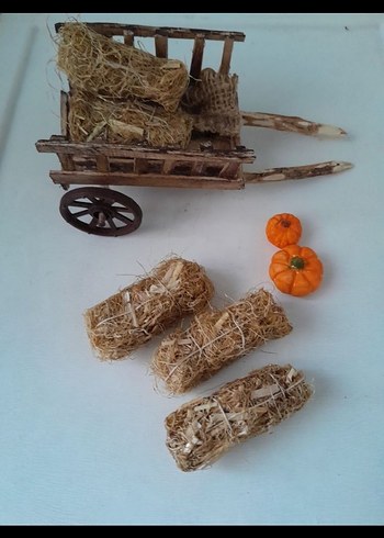 minyatür Saman balyası - Görsel 2