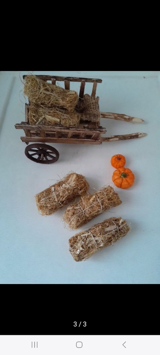 minyatür Saman balyası - Görsel 2