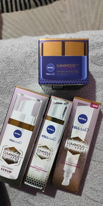 Nivea luminous antispot leke karşıtı set
