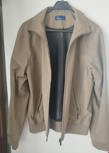 Fred Perry Bej Erkek Kemerli Gunluk Ceket