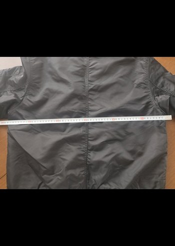 H&M Siyah Fermuarlı Erkek Street Wear Ceket - Görsel 4