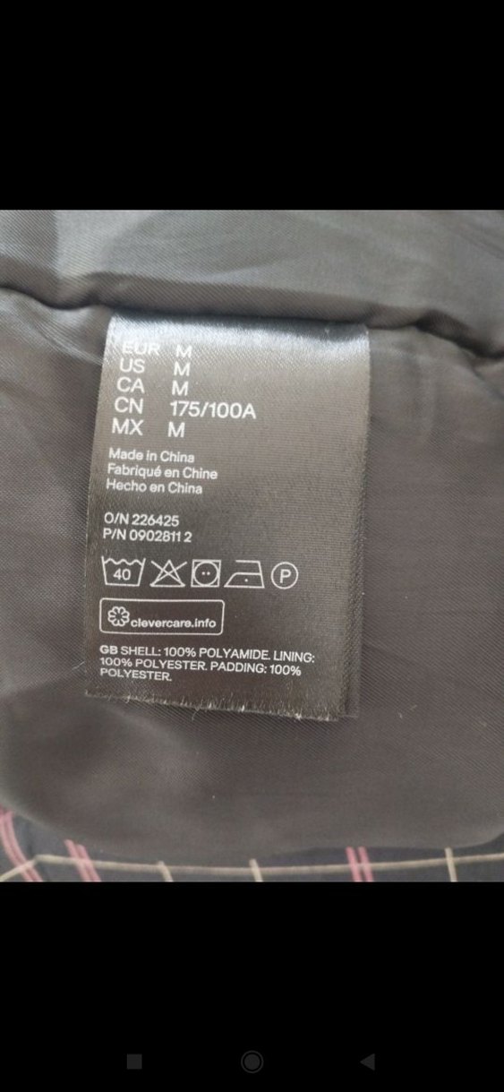 H&M Siyah Fermuarlı Erkek Street Wear Ceket - Görsel 5