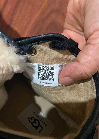 UGG bot Sivri Tırtıklı Platformlu Siyah Bağcıklı Spor Ayakkabı - Görsel 5