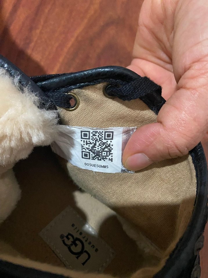 UGG bot Sivri Tırtıklı Platformlu Siyah Bağcıklı Spor Ayakkabı - Görsel 5