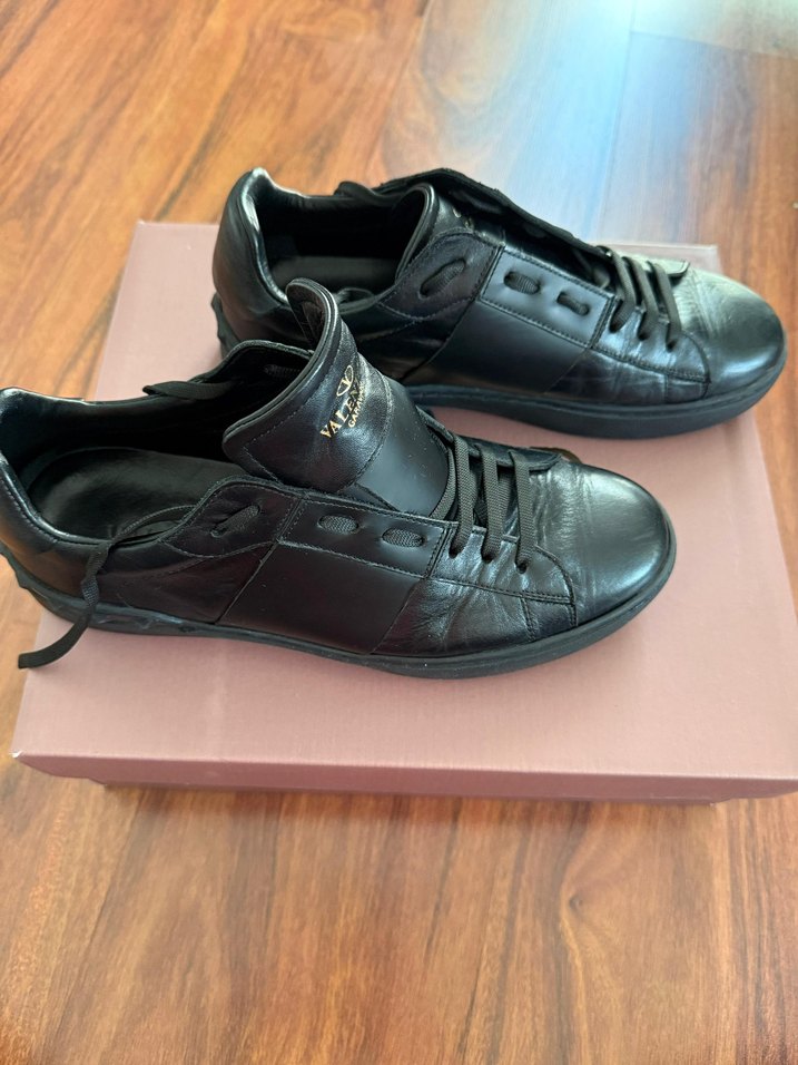 Siyah Deri Erkek ayakkabı - Görsel 2