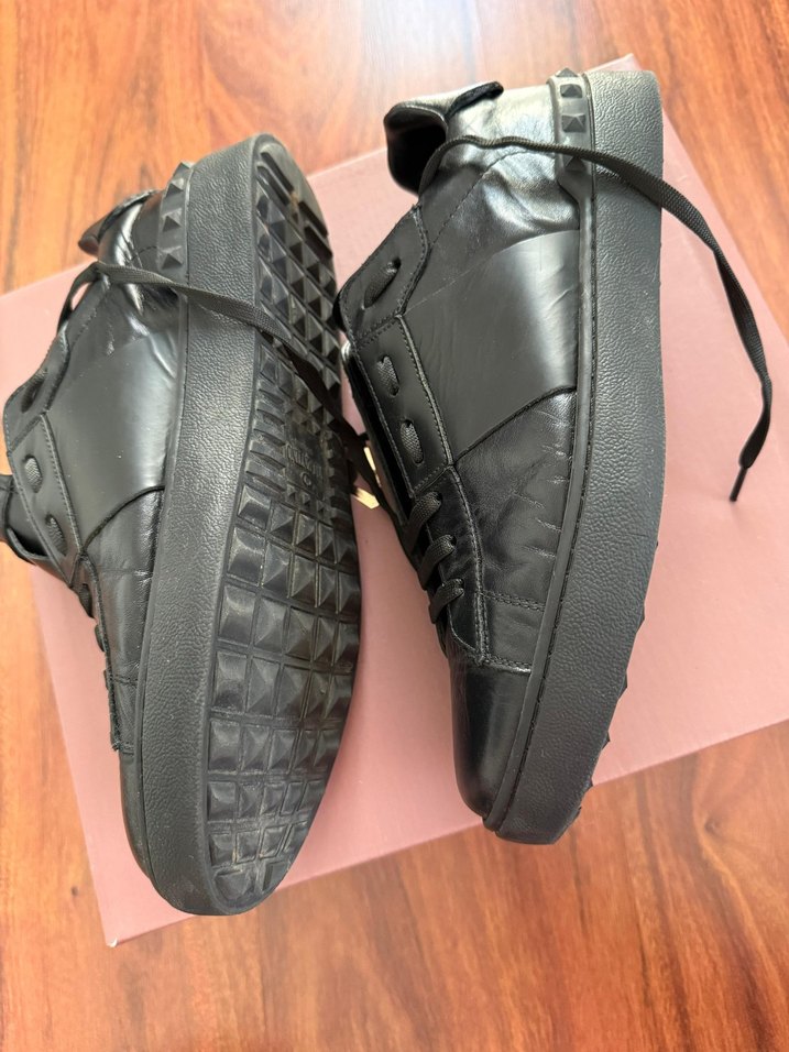 Siyah Deri Erkek ayakkabı - Görsel 5
