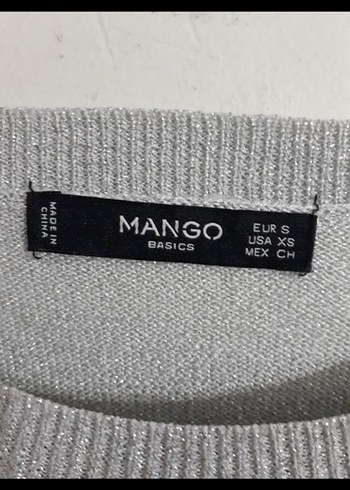 Gri Kadın Triko Uzun Kollu kazak - Görsel 2