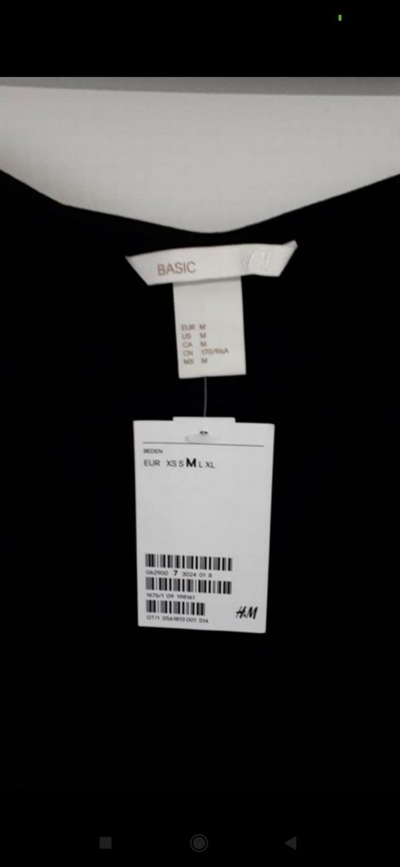 Siyah V Yaka Midi rahat Elbisesi - Görsel 3