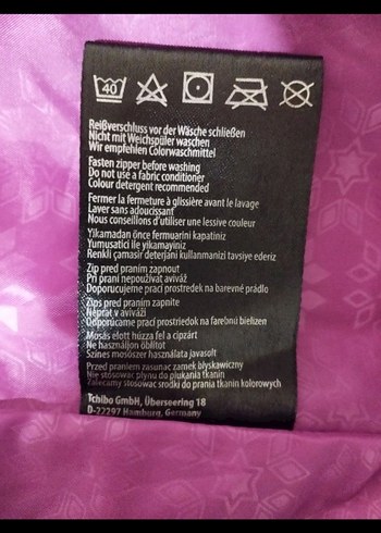 Mor Kemerli Kadın Kışlık Mont - Görsel 6