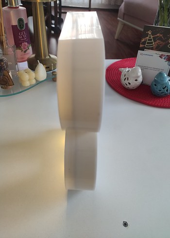 B Harfi Beyaz LED Gece Lambası - Görsel 4