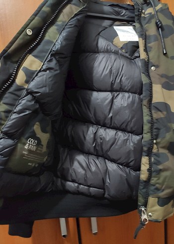 Kadin Kamuflaj Desenli Fermuarlı mont - Görsel 2