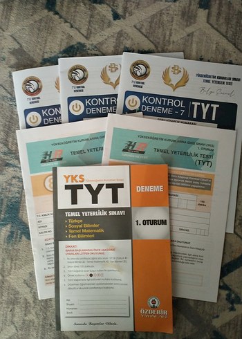 TYT YKS Temel Yeterlik Deneme Kitapları