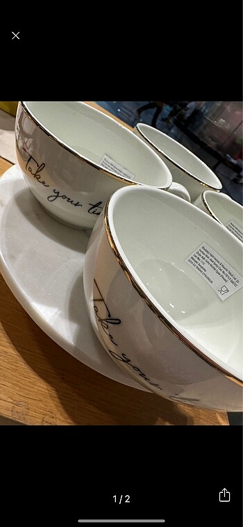 H&M Take Your Time H&M Home Fincan