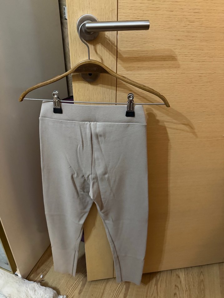 Beli çapraz kadın tayt vizon - Görsel 4