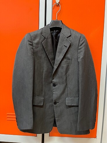 Gri blazer ceket